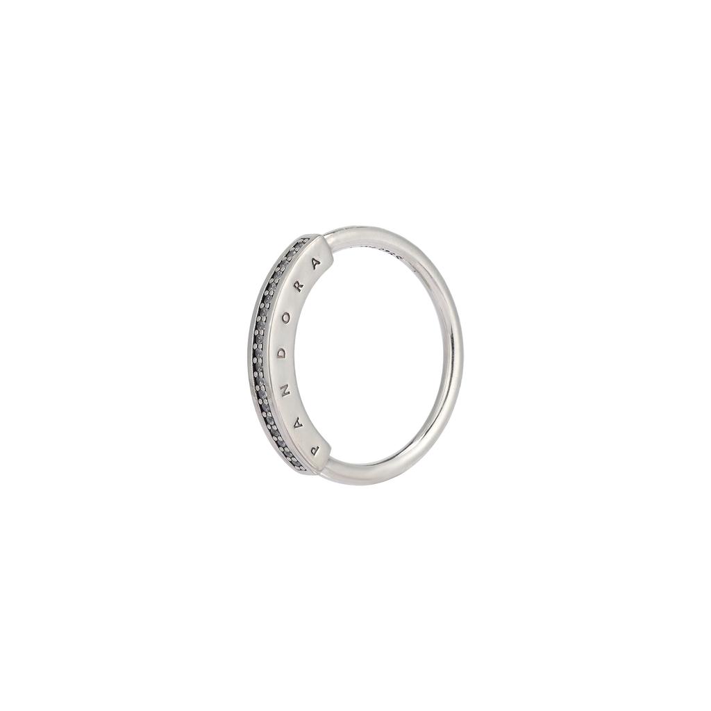 Pandora Signature Pavé Classic 925 Silver Ring Women rings 192283C01