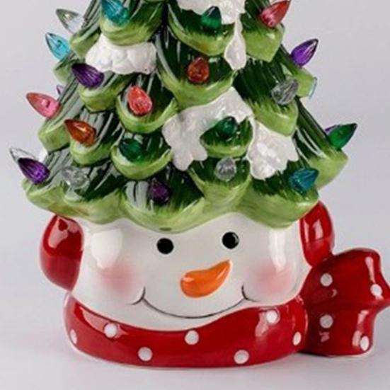 Tabletop Christmas Tree Light Battery Powered Indoor/Outdoor Multicolored Lights Desk Classic Xmas Tree Decoration