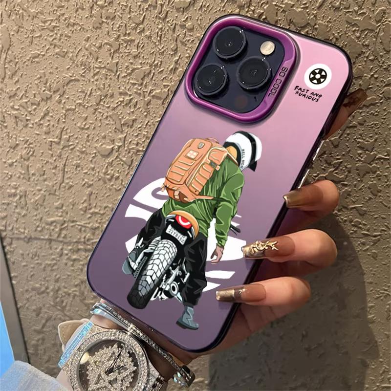 

Trend Cool Biker Motorcycle Phone Case For Xiaomi Redmi Note 14 Pro 4G 15 13 12 11 Pro Plus Redmi Note 13pro 5G Hard Matte Cover Redmi Note 11 5G