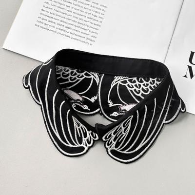 Embroidery Antique Fake Collar Horse Dress Cheongsam Tang Suit Versatile Accessories Clothing Accessories Lace National Style Fake Collar