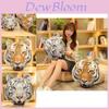Tiger Plush Toy Pillow With Crystal Super Soft Filling For Home Decor Characters Included)