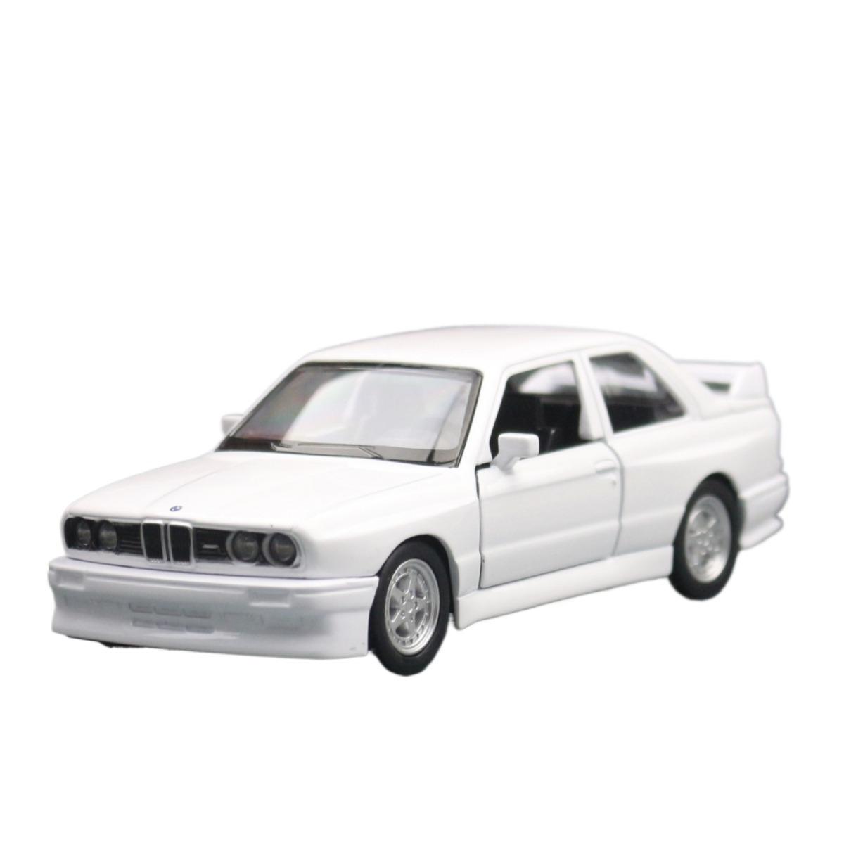 

1/36 BMW M3 игрушечная модель автомобиля миниатюрная классическая свободные колеса инерционный литой сплав коллекция подарок для детей мальчик ребенок белый