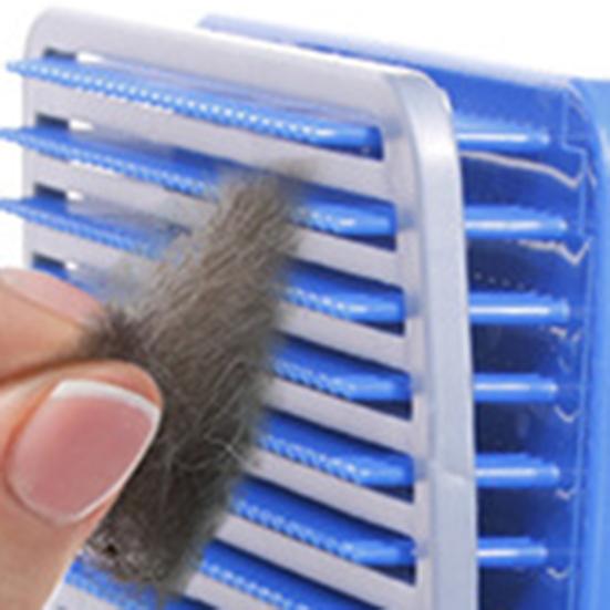 Tierbürste Automatische Tierbedarf Kunststoff Tier Automatische Haarbürste Kamm für Hund