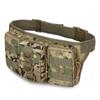 Triple Pocket Tactical Camo Waist Bag: Waterproof, Small, Outdoor, Cycling, and Mountaineering Sports Pack