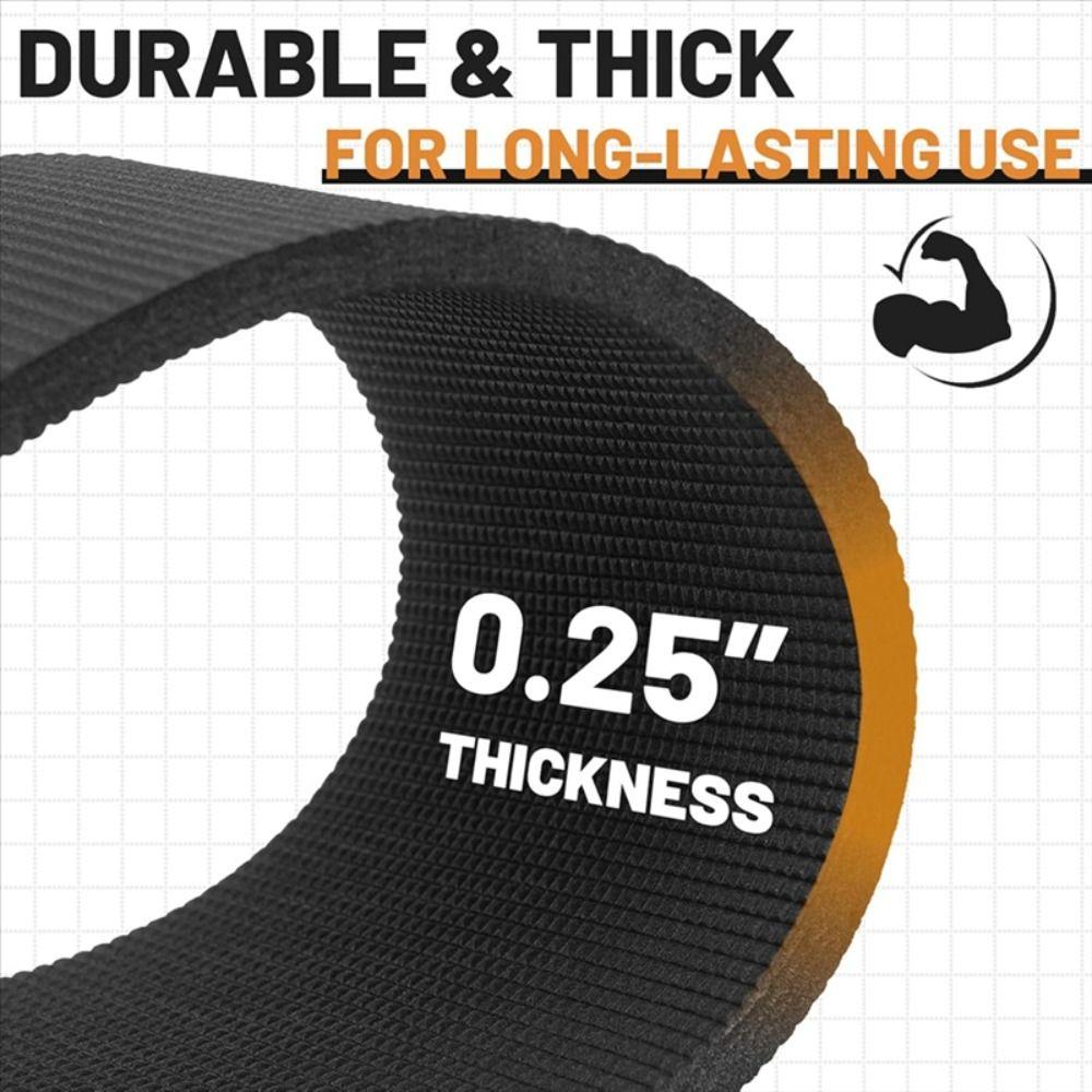 2Pcs Non Slip Rubber Rail Pads Durable Anti Skid Furniture Pad Anti-slip Pad  for Hardwood Floors