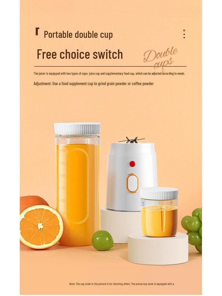 Portable Rechargeable Multi-Functional Baby Food and Ice Crusher Juicer