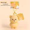 Authentic Cartoon Bear Keychain Doll Backpack Pendant - Perfect Ornament or Christmas Gift