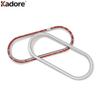 For Mazda CX9 CX-9 2016-2018      Matte Rear Door Water Cup Holder Frame Cover Trim Car Interior Accessories