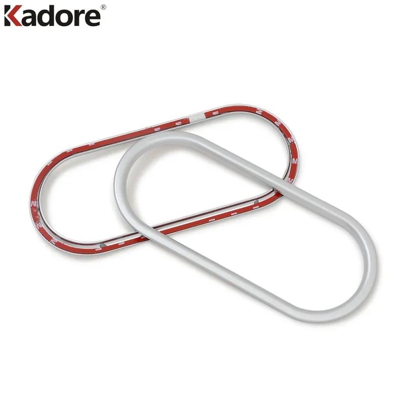 For Mazda CX9 CX-9 2016-2018      Matte Rear Door Water Cup Holder Frame Cover Trim Car Interior Accessories