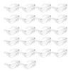 TOMMYFIELD Clear Infection Protective Set Goggles, Prevention, Anti-Fog Eyewear, 22-Piece
