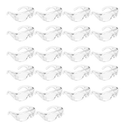 TOMMYFIELD Clear Infection Protective Set Goggles, Prevention, Anti-Fog Eyewear, 22-Piece