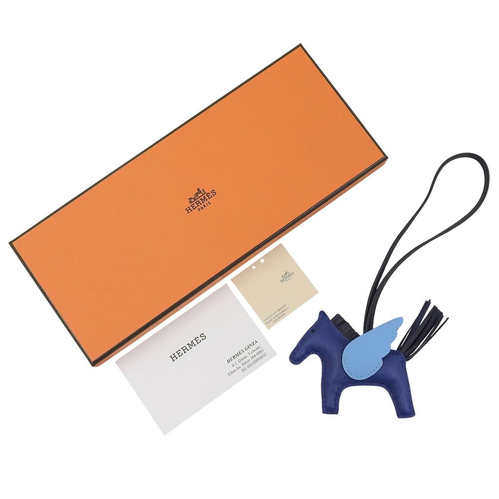 Pristine HERMES Bag charm Rodeo Charm Pegasus PM Anyo Miro Women Used