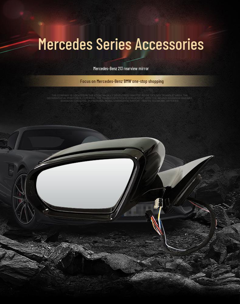 Compatible Rearview Mirror Assembly for Mercedes-Benz E-Class W213 E200/E240/LE260/E300