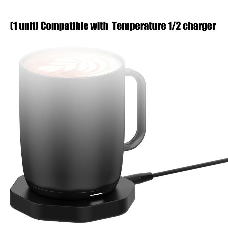 Rapid Charger For Ember Temperature Control Intelligent Mugs 1/2 Quick Charging Technology PVC Build for Travel Convenience
