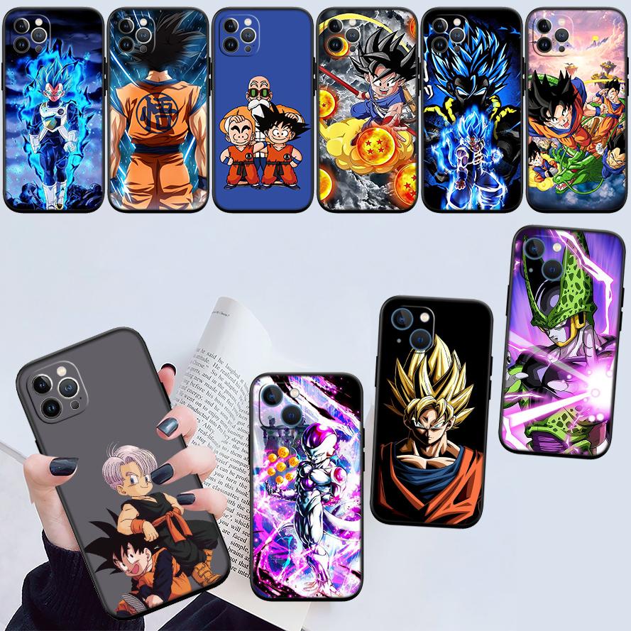 RA12 Dragon Ball Goku New High-End Shell Phone Case for iPhone 16 15 14 13 12 Pro Max Plus Mini