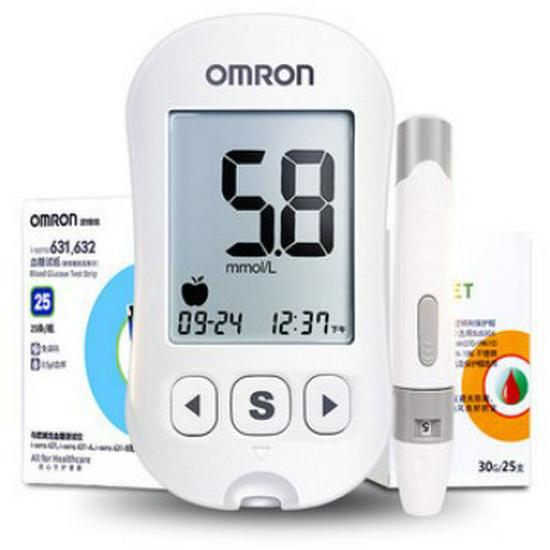 Домашний глюкометр Omron 631A с тест-полосками 631A Blood Glucose Meter