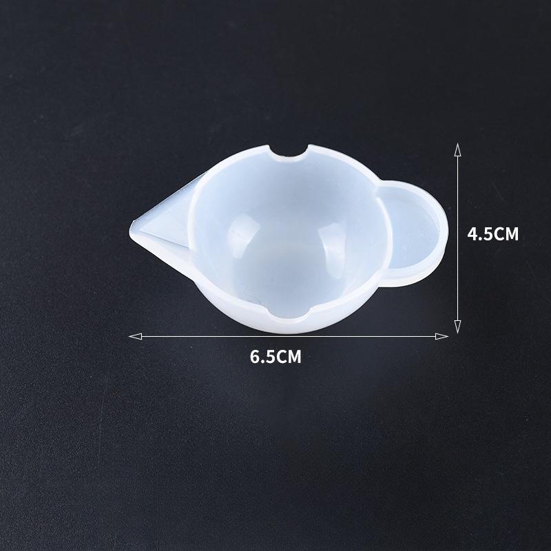 1Set Silicone Glue Mixing Set, Mixing Rod, Measuring Cup, Poking Foam Rod, Crystal Dropper, Handmade Jewelry DIY Tool