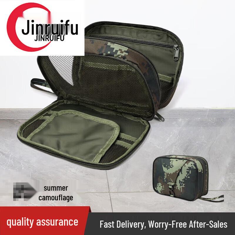 

Portable Camouflage Toiletry Bag