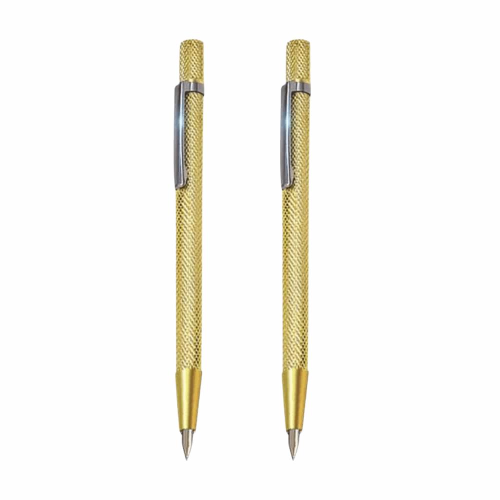 2Pcs Carbide Nib Separation Steel Alloy Marking Pen Diamond Glass Marking Needle Tile Cutting