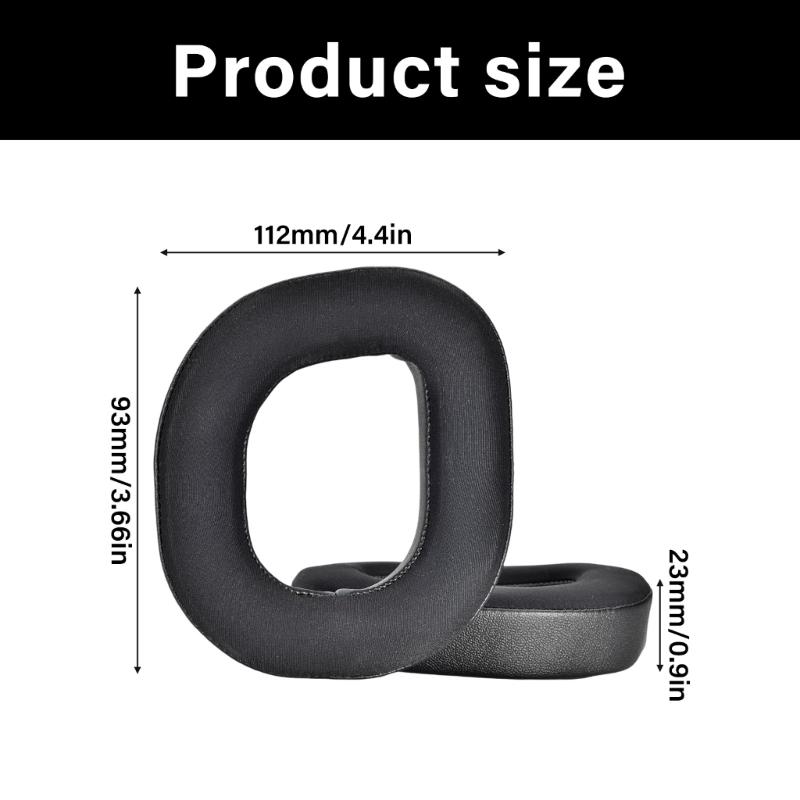 2Pcs Soft Replaceable Headset Earpads with Noise Isolation Cooling Ferature for 700 Gen 3 Extended Wear