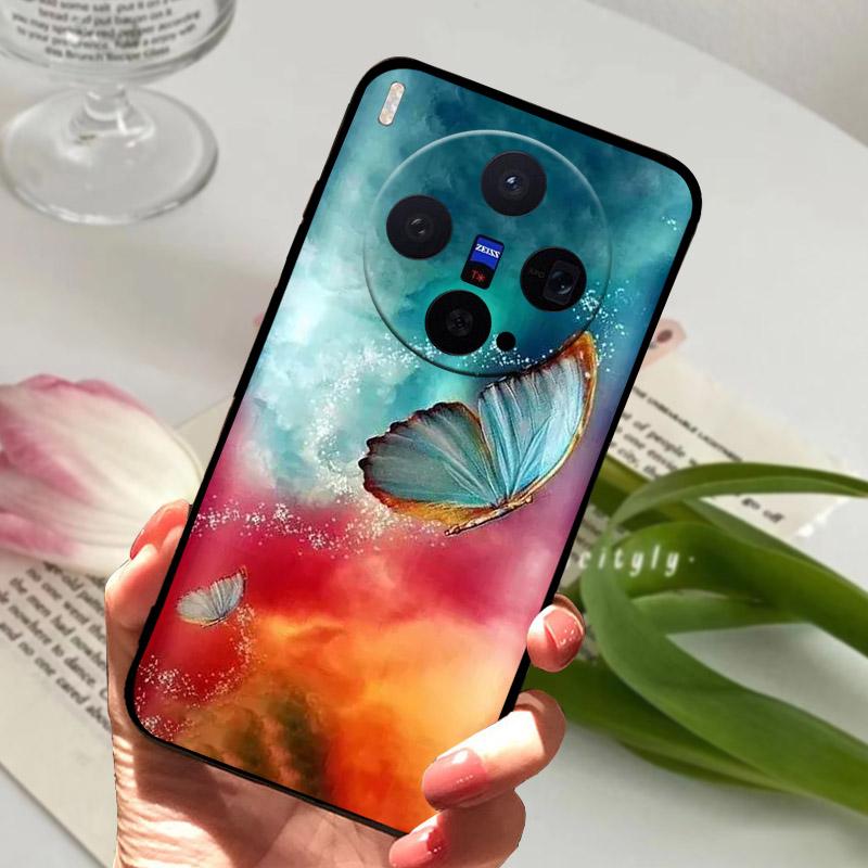 Für Vivo X300 Hülle Coole Löwen Wolf Tiere Malerei Abdeckung Für VIVOX300 V2509A Handyhülle Kamera Schutz Fundas Anti-Drop
