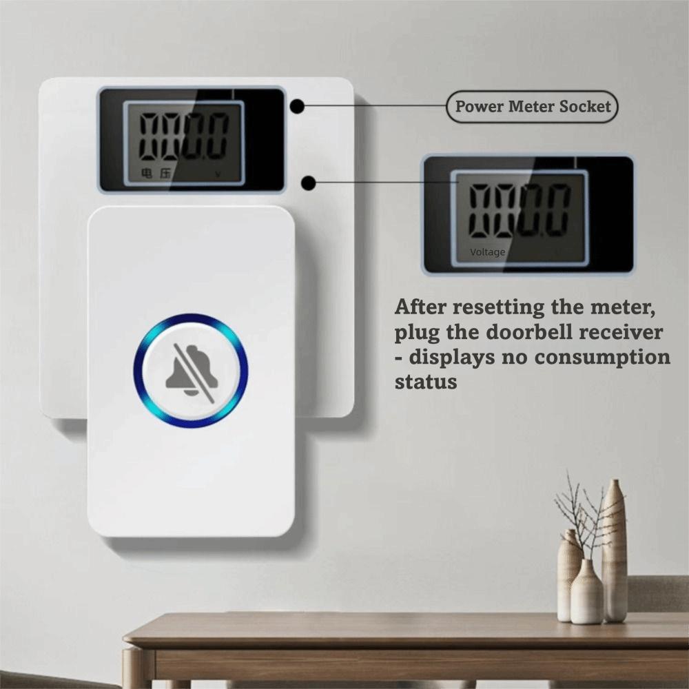 High Sound Long Range Doorbell Four Level Volume Adjustment Smart Doorbell for Kid