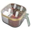 Seasoning Box Combination Set Household Kitchen Storage Box Storage Box Integrated Multi-grid