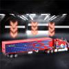 AAYL1 1/24 Legierung Schwerer Sattelzugzugkopf Auto Diecast Spielzeug Container LKW Ingenieur Transportfahrzeug Automodell Ton und Licht