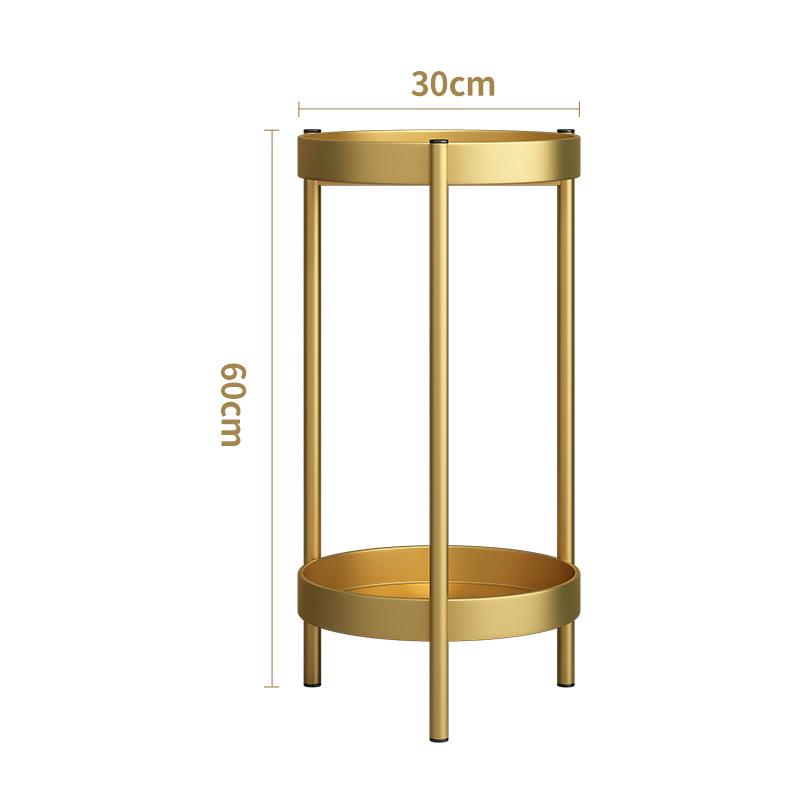 Elegant Multi-Tier Wrought Iron Indoor Plant Stand for Balcony or Living Room
