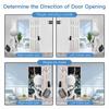 Smart Fingerprint Door Lock APP Timing Electronic Keyless Keypad Entry Door Lock with 6 Unlocking Wa