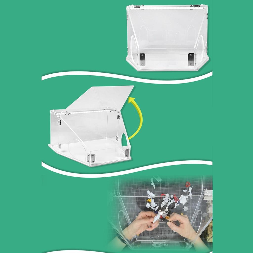 Schleifstaubbox Staubdichtes Gehäuse USB-Schnittstelle Vielseitig Tragbar Polieren
