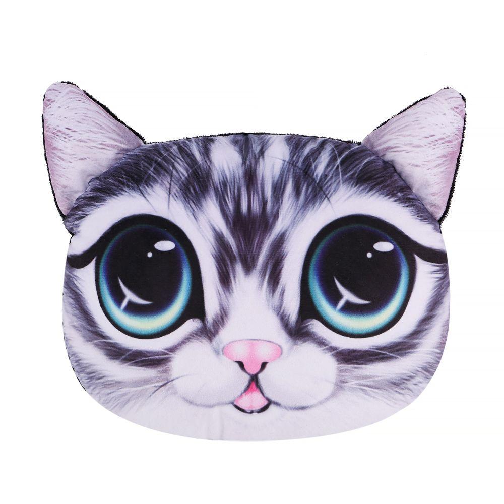 Cushion Seat Support 3D Printed Cute Seat Belt Shoulder Cover Car Headrest Dog Cat Car Neck Pillow