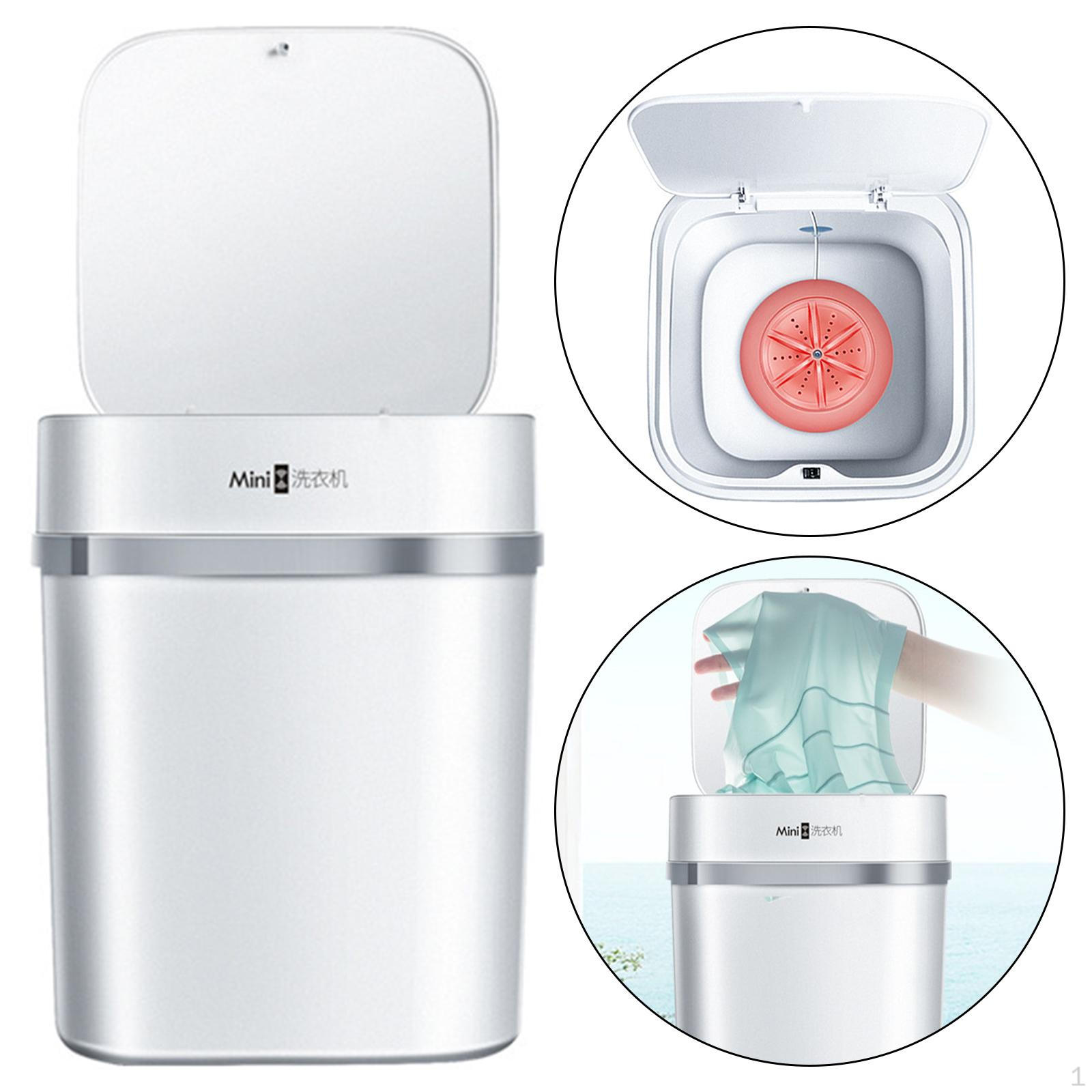, Портативная Турбо-стиральная машина Бытовая Маленькая для Стирки Pink