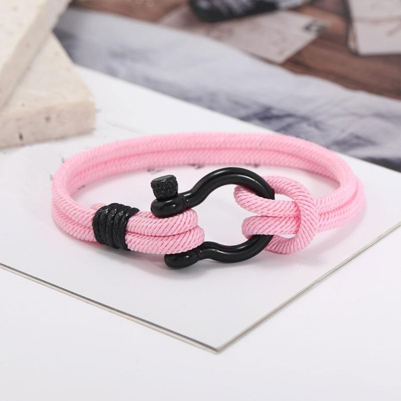 Beautiful Couple Bracelets In Rope Portable Couple Wristband Adornment Stylish Bracelet with Adjustable Length