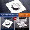 Stainless Steel Floor Drain Odor-Proof Sealing Cover For Bathroom Press-And-Step-Type Spring Core Multi-Functional Pedal