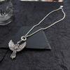 Neck Chain, Angel Cross Necklace, Delicate and Niche Women's Collarbone Chain, Light Luxury Fashion Sweater Chain Accessories