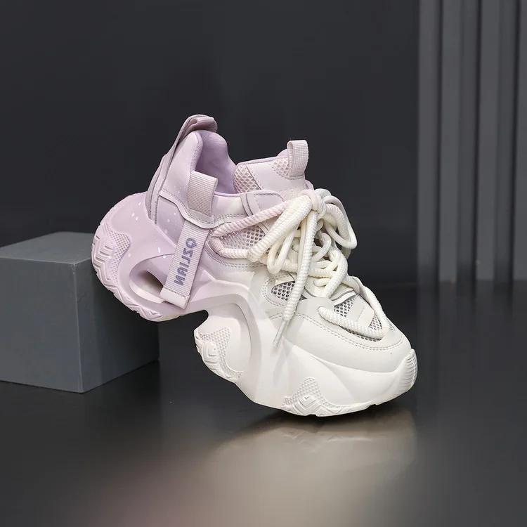 

Latest special price women s shoes for spring/autumn lightweight and soft soled casual shoes fashionable and trendy sports shoes 35 фіолетовий