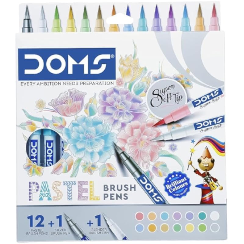 Doms Super Soft Tip Pastel Shades