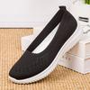 Stylish Knitted Casual Sneakers Women's Breathable Hollow Mesh Shoes