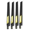4Pcs Router Antenna for RTAX88U AX6000 2.4G 5G DualBand 10dB SMA Network Card Antenna