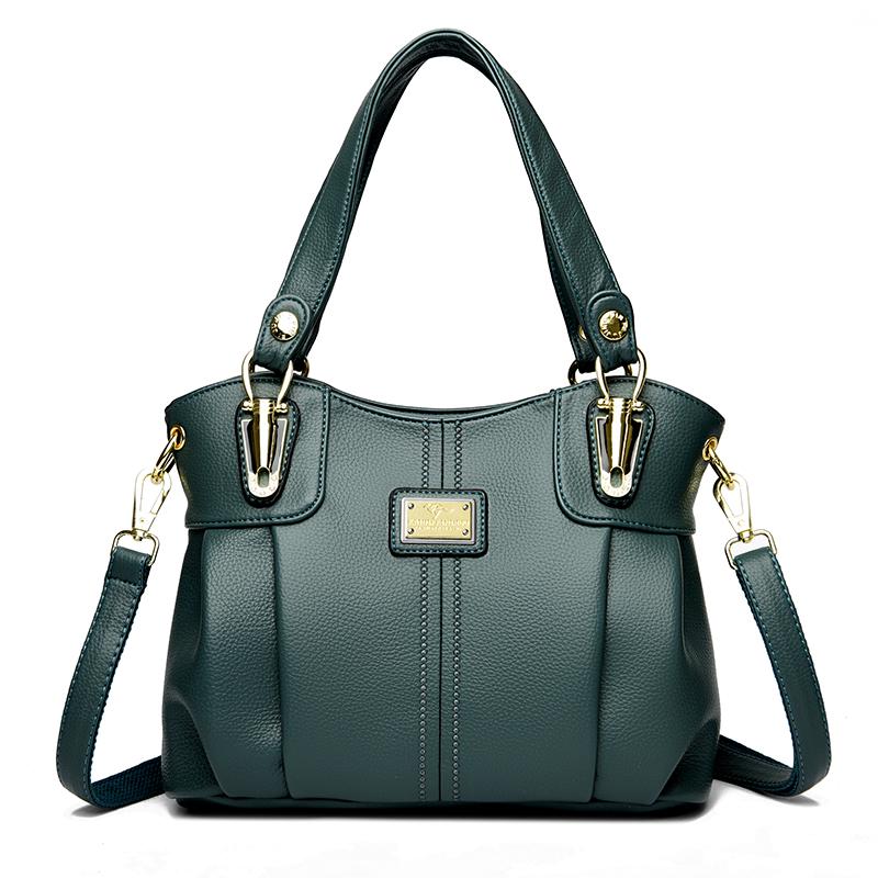 

3 layer Large Capacity Women Tote Bag New Fashion Women s Trendy Shoulder Bags 2024 High Quality Soft Leather Female Handbag Sac
