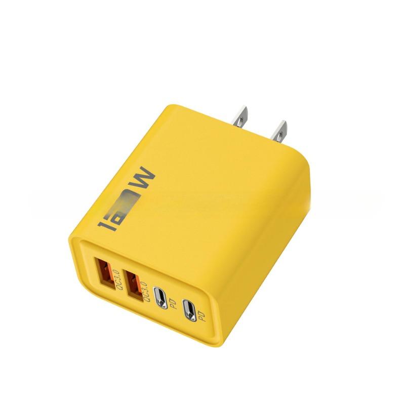 1PC 120W Dual PD + Dual USB Ladegerät für Apple 15 Huawei Handy Dual Rollenmaschinenlinie Typc Smart Schnellladekopf