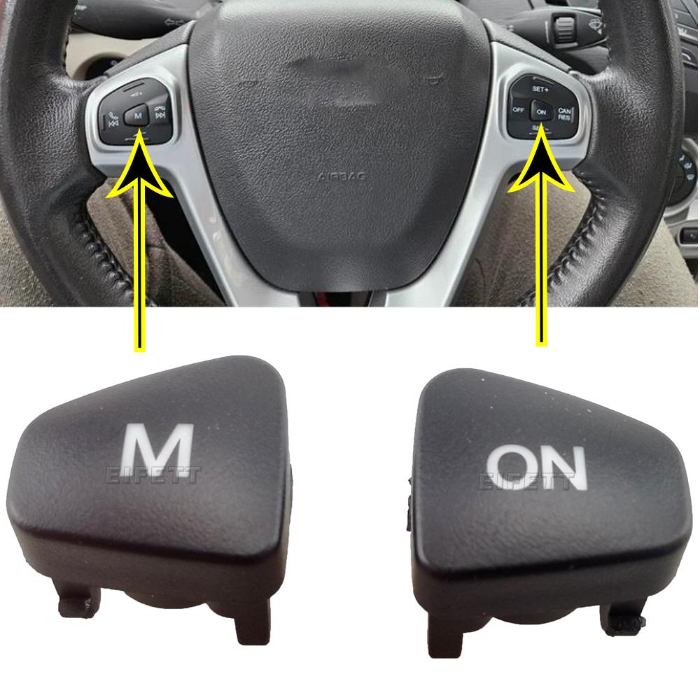 Audio Auto Volume Pulsanti Volante Interruttore Cruise Control Pulsante M ON Per Ford Escort Fiesta MK7 MK8 ST Ecosport 2013