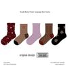Children's Polka Dot Floral Cotton Lace Socks - 2025 Autumn/Winter Collection