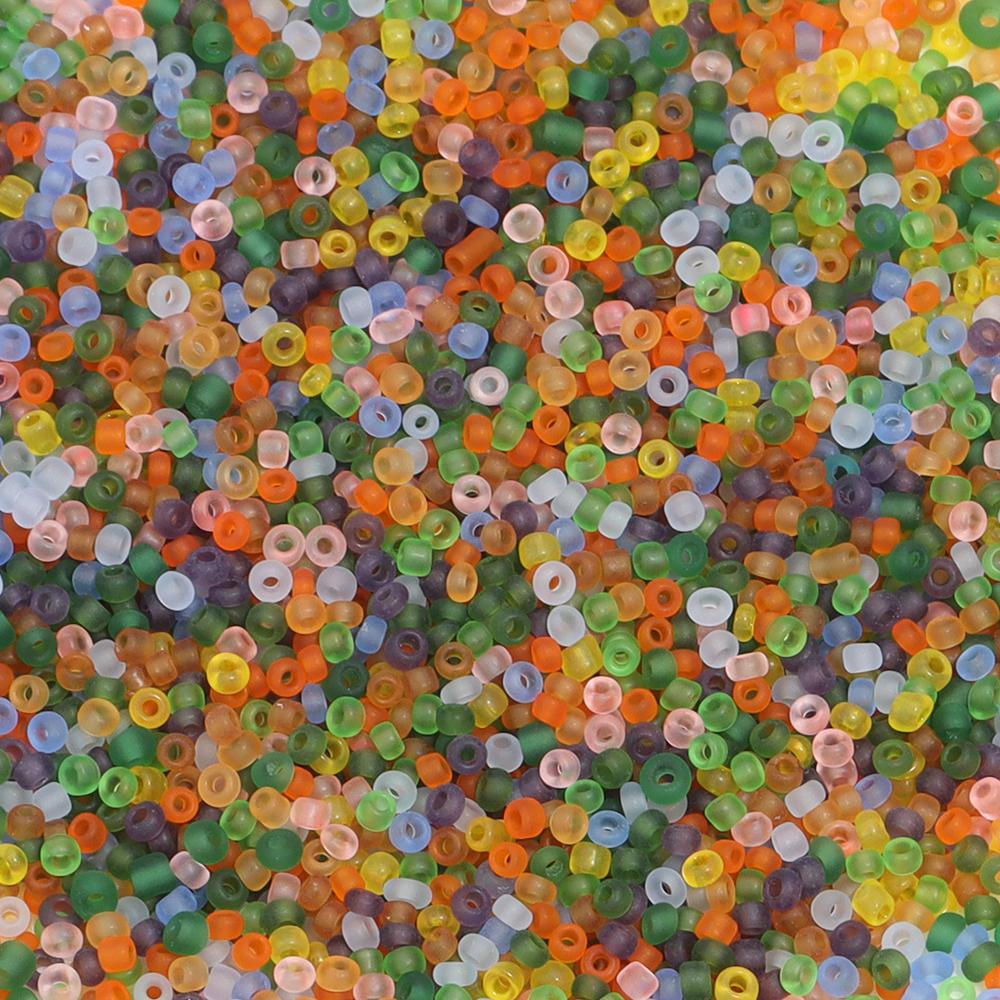 

Matte Candy Color Beads Bottled/Bagged Czech Glass Seed Beads Loose Beads For Jewelry Making DIY Earrings Bracelets Wholesale 2mm Apx 1130pcs