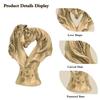 Doppelpferdekopf Figur Liebesherz Pferdekopf Statue Harz Tierskulptur Valentinstag Heim Büro Schreibtisch Dekoration Ornament