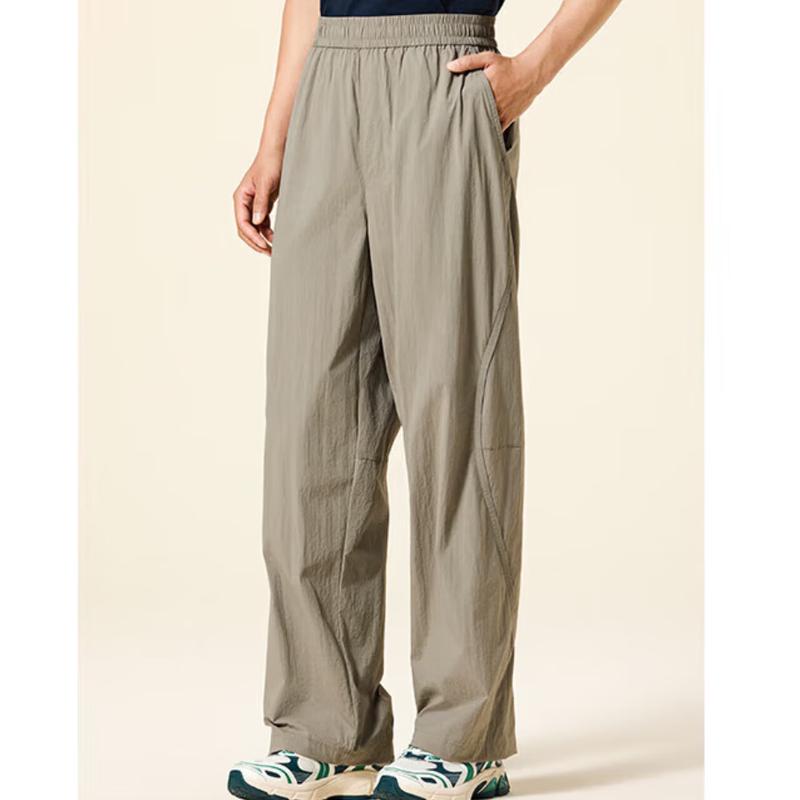 Anta Men s Water-Resistant Relaxed Fit Woven Pants 2XL