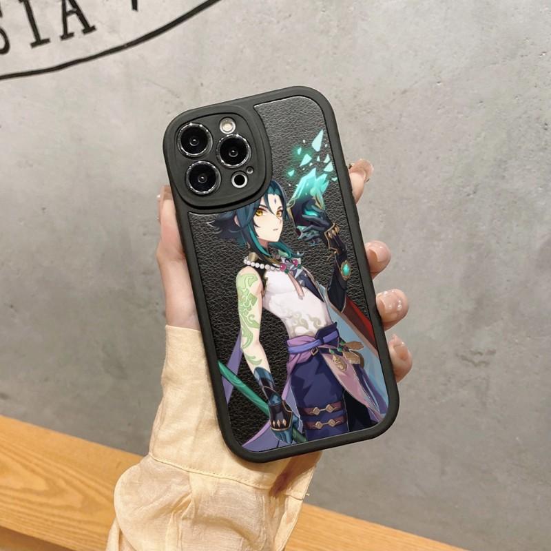

Чехол для телефона Genshin Impact Xiao для IPhone 14 11 12 13 Pro Max X XR XSMax 6 6S 7 8 Plus SE 2022, мягкий чехол для телефона цвета овчины iPhone 12