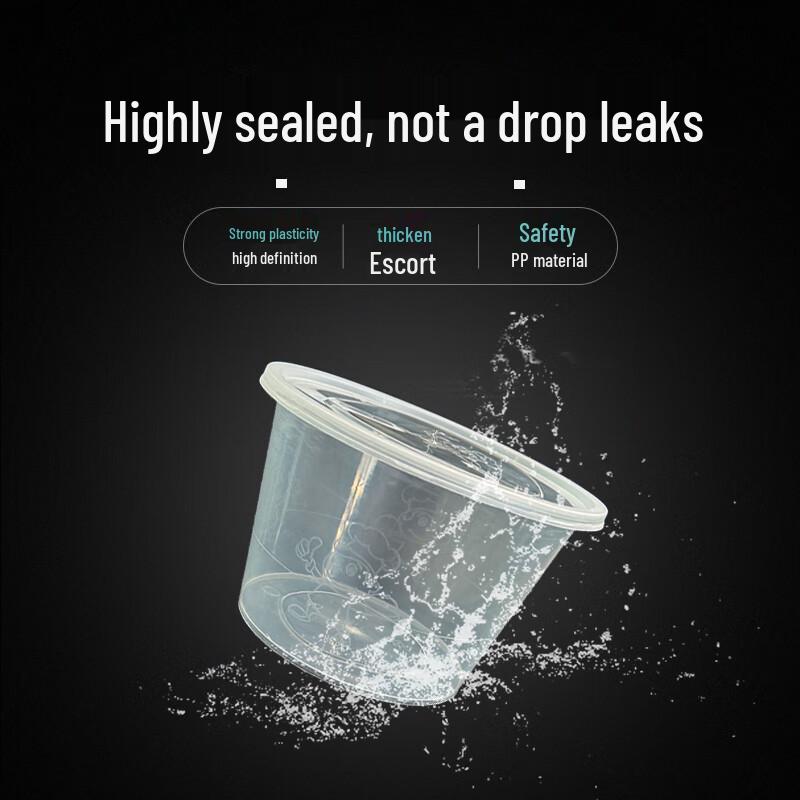 Green Kangchu 1000ml Disposable Round Meal Boxes