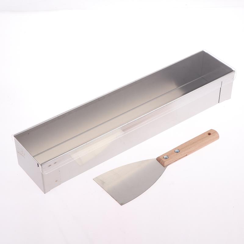 Tiramisu Formă Detașabilă Suport Inox Cutie Embrion Tort Tavă Lungă Set Unelte Spatulă Formă Tort Bucătărie Accesorii Bucătărie